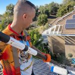 Solar Panel Cleaning in Rancho Cucamonga, California